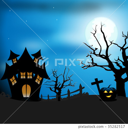 halloween background pumpkin with
