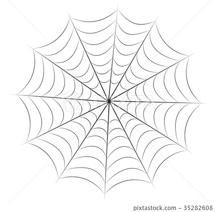 halloween spiderweb vector symbol icon design. halloween spiderweb vector symbol icon design. 35282608
