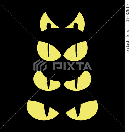 halloween spooky scary eyes vector design halloween spooky scary eyes vector design 35282619