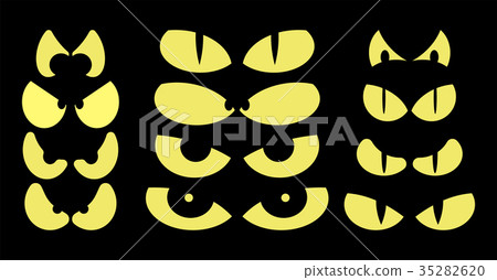 halloween spooky scary eyes vector design halloween spooky scary eyes vector design 35282620