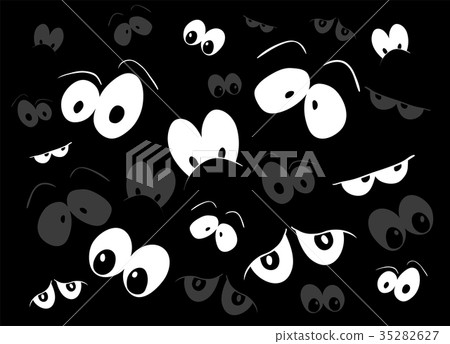 halloween spooky scary eyes vector design halloween spooky scary eyes vector design 35282627