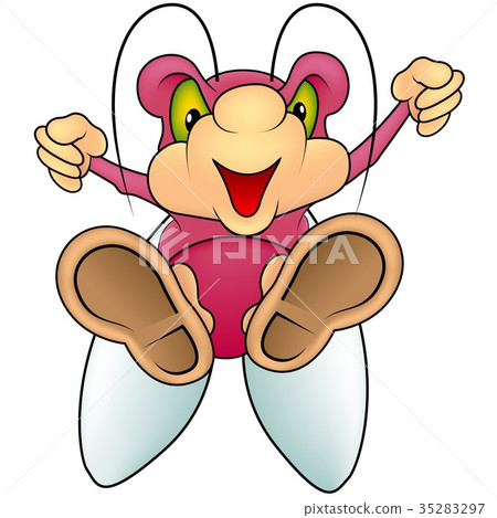 Small Pink Fly Small Pink Fly 35283297