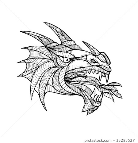Dragon Head Zentagle Dragon Head Zentagle 35283527