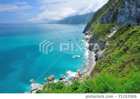 Taroko National Park, Suhua Highway, Sea, Clear Water Cliff Taroko National Park, Suhua Highway, Sea, Clear Water Cliff 35283906