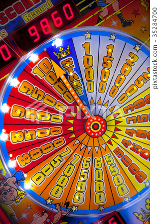 Colorful slot machine Colorful slot machine 35284700