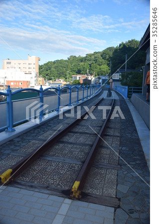 Aomori Shimokita Peninsula Shimoburo Onsenkyo Phantom Oma Railway Rail Aomori Shimokita Peninsula Shimoburo Onsenkyo Phantom Oma Railway Rail 35285646