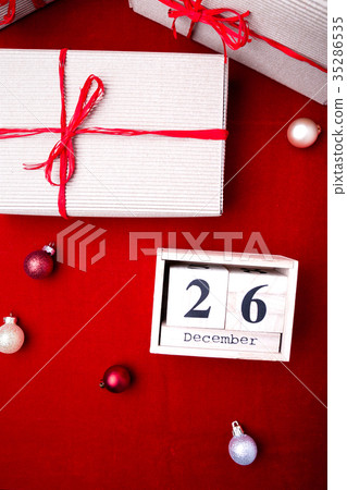 Boxing Day Sale. Calendar with date Boxing Day Sale. Calendar with date 35286535