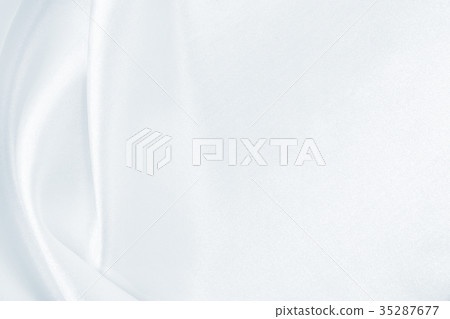 Smooth elegant grey silk or satin luxury cloth  35287677