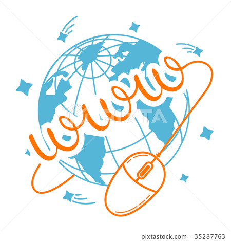 concept of Internet communication concept of Internet communication 35287763