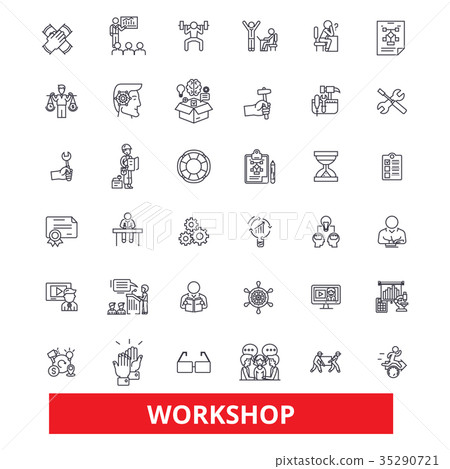 Workshop, seminar,training, conference, garage Workshop, seminar,training, conference, garage 35290721