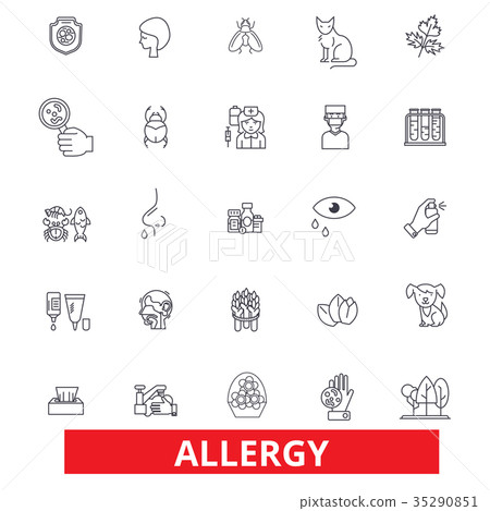 Allergy, food, season, desease, sneeze, pollen 35290851