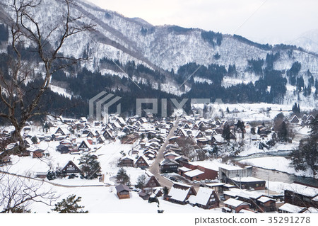Snow Shirakawa Town Snow Shirakawa Town 35291278