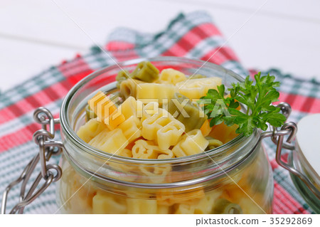 cooked colored pasta cooked colored pasta 35292869