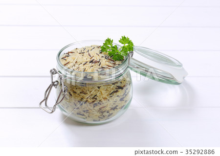 jar of wild rice 35292886