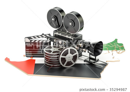 UAE cinematography, film industry concept UAE cinematography, film industry concept 35294987