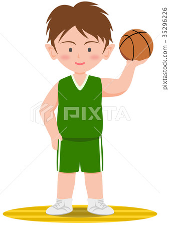 Basketball player - Stock Illustration [35296226] - PIXTA