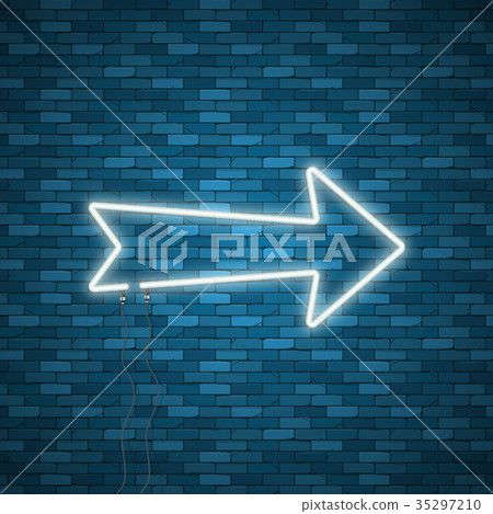 Neon Arrow Sign Neon Arrow Sign 35297210