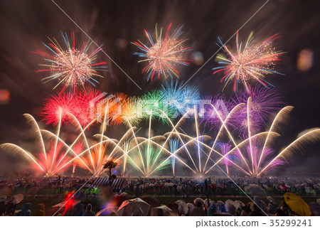Yatsushiro national fireworks event 2017 35299241