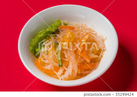Vermicelli salad Chinese vermicelli salad 35299424