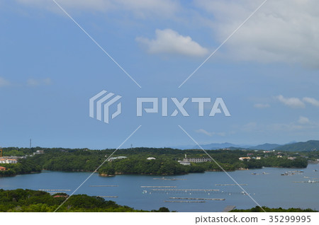 Ise Shima,Kashikojima,珍珠養殖的Ikada Ise Shima,Kashikojima,珍珠養殖的Ikada 35299995