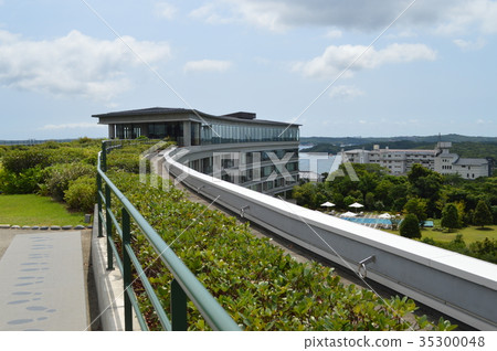 在伊勢志摩峰會拍攝的酒店屋頂 在伊勢志摩峰會拍攝的酒店屋頂 35300048