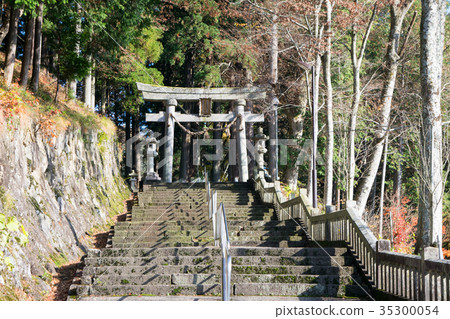 岐阜縣飛City市Kimita若宮（Kake Ukamiya）神社靖國神社朝聖之地電影'你的名字' 35300054