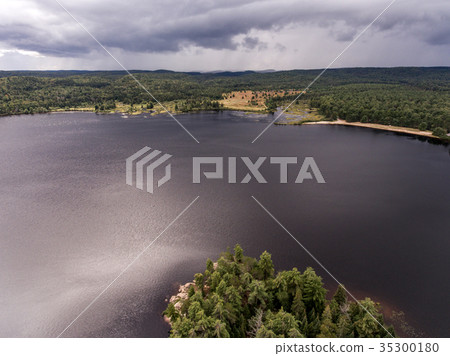 Ontario Canada contryside nature Aerial view 35300180