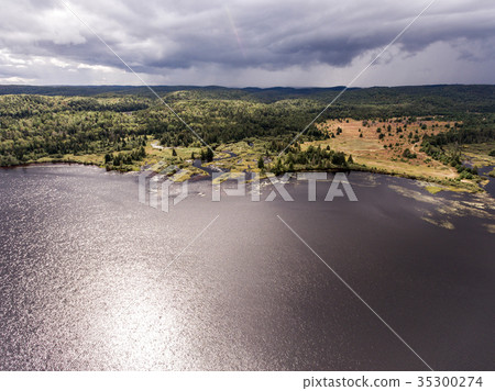Ontario Canada contryside nature Aerial view 35300274