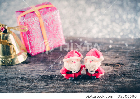 Christmas background with Christmas decoration 35300596