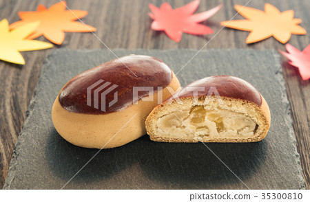 Kurishimai品嚐秋季日本料理Kurimanju Sweets Snack Snack 35300810