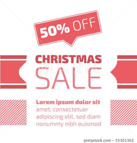 Christmas sale banner 35301302