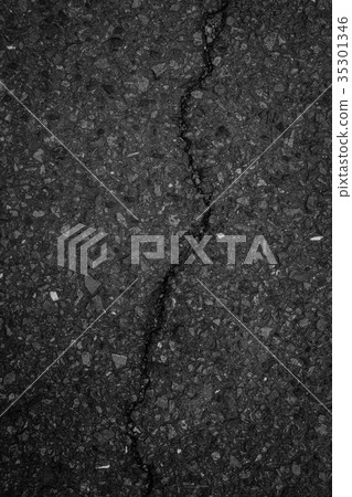 道路裂縫裂縫裂縫地面裂縫道路 35301346