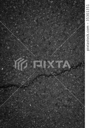 Road crack crack crack ground ground crack road 35301351
