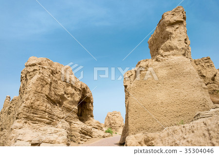 世界遺產，晚河，新疆維吾爾自治區中國 35304046