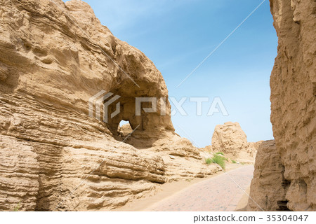 世界遺產，晚河，新疆維吾爾自治區中國 35304047