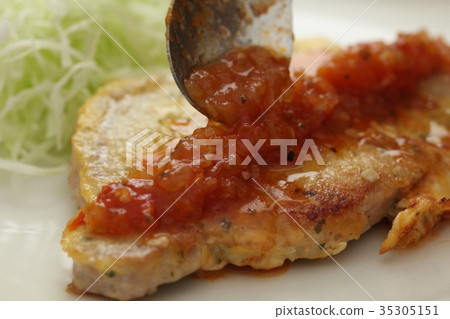 Pork Picata Pork Picata 35305151