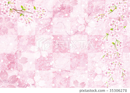 Sakura Sakura Background Material 35306278