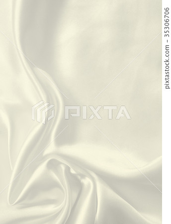 Smooth elegant golden silk or satin luxury cloth  35306706