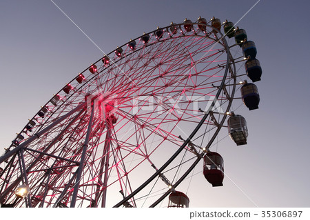 摩天輪圖像（晚上/暮光之城） 35306897