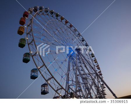摩天輪圖像（晚上/暮光之城） 35306915