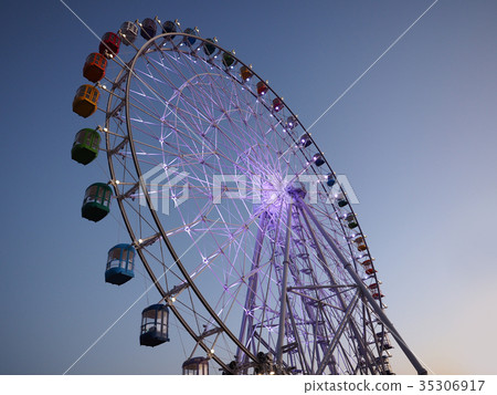 摩天輪圖像（晚上/暮光之城） 35306917
