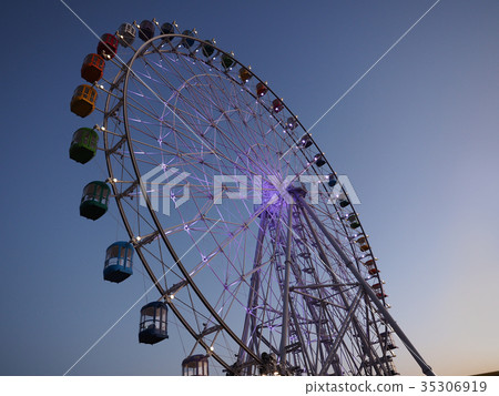 摩天輪圖像（晚上/暮光之城） 35306919