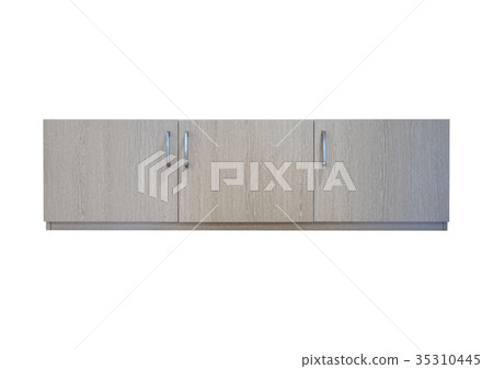 Gray texture wood cabinet design rectangle modern Gray texture wood cabinet design rectangle modern 35310445