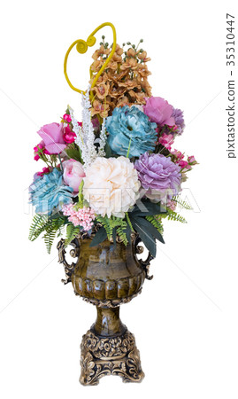 Beauty multicolor bouquet flowers decoration Beauty multicolor bouquet flowers decoration 35310447