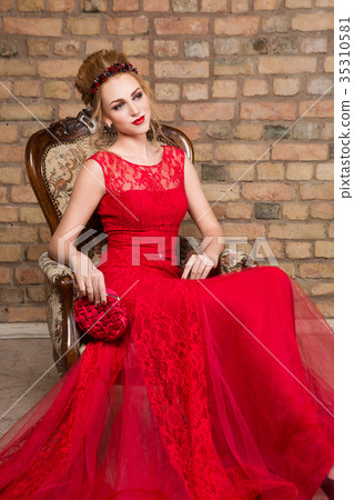 beautiful girl in wedding gown beautiful girl in wedding gown 35310581