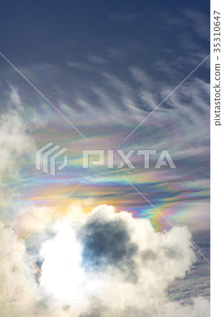 彩色的雲彩 彩色的雲彩 35310647