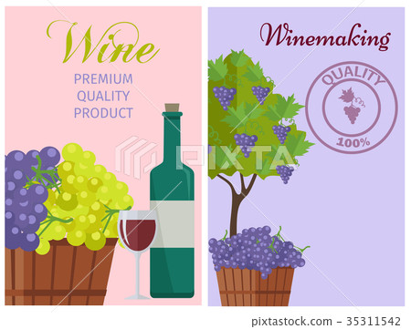 Wine of 100 Premium Quality Promotional Poster 35311542