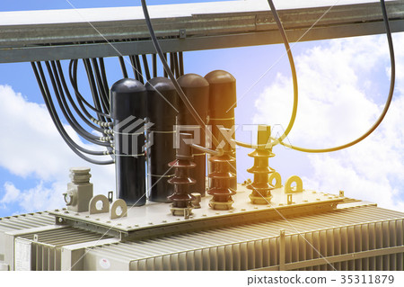 High voltage transformer with insulation. 35311879