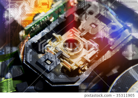 Laser Head reader of cd player system equipment. Laser Head reader of cd player system equipment. 35311905