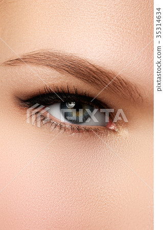 Beautiful girl. Perfect skin. Makeup, cosmetics Beautiful girl. Perfect skin. Makeup, cosmetics 35314634
